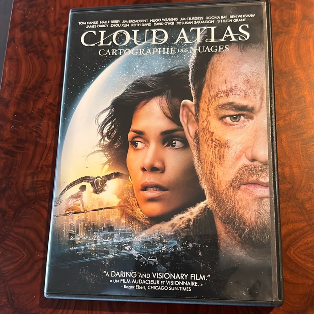 Assorted movies 3/$10 “Cloud Atlas” starring Halle Berry and Tom Hanks